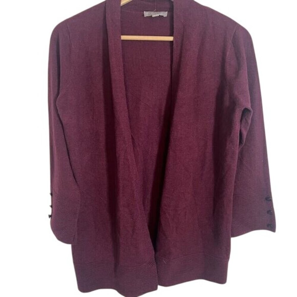NWOT‎ Evolution (stitch fix) plum cardigan S small StitchFix